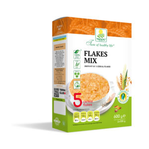 Instant 5 cereal flakes mix